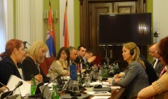 28. јун 2016. Чланови Одбора за европске интеграције и гошћа из Европске комисије